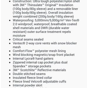 CastleX Snowmobile jacket, brand new, xs